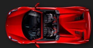 458Spider上から見た写真